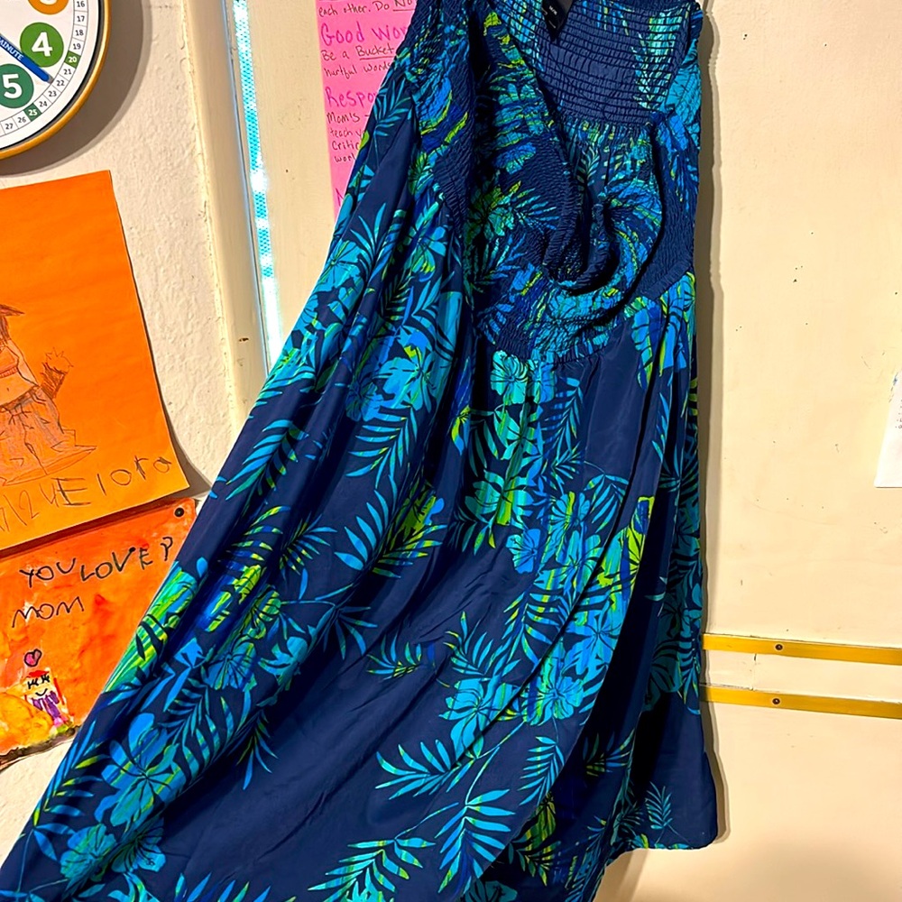 Lane Bryant 14/16 Strapless short maxi dress